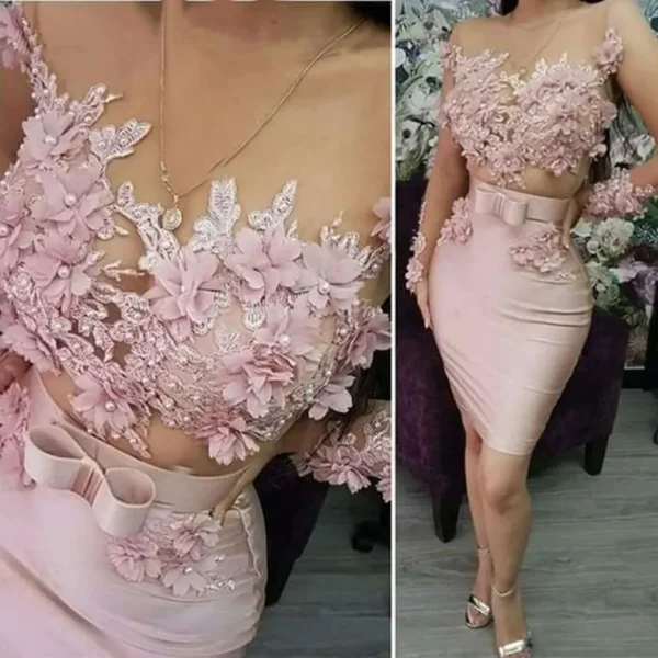 pink homecoming dress