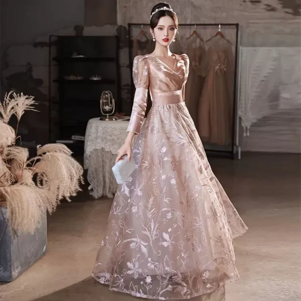 Luxury Pink Homecoming Dress for Women’s Senior Banquet & Bridesmaid Party